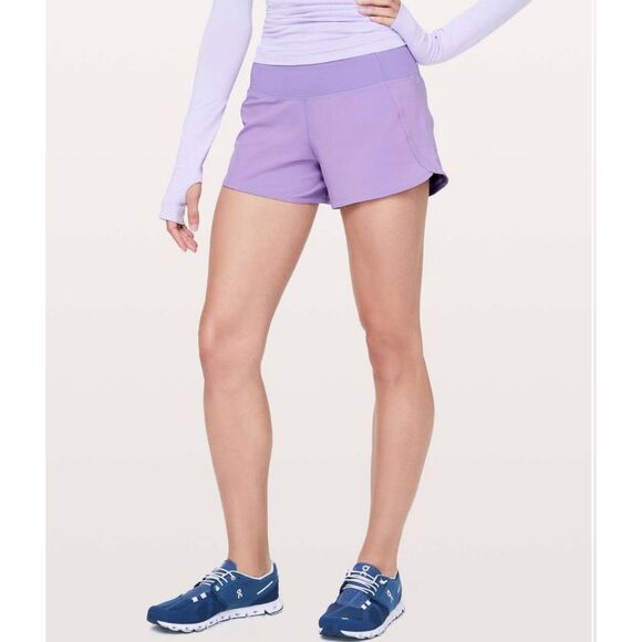 Lululemon Run Times Short II *4" Enchanted Iris 10 - Picture 2 of 10